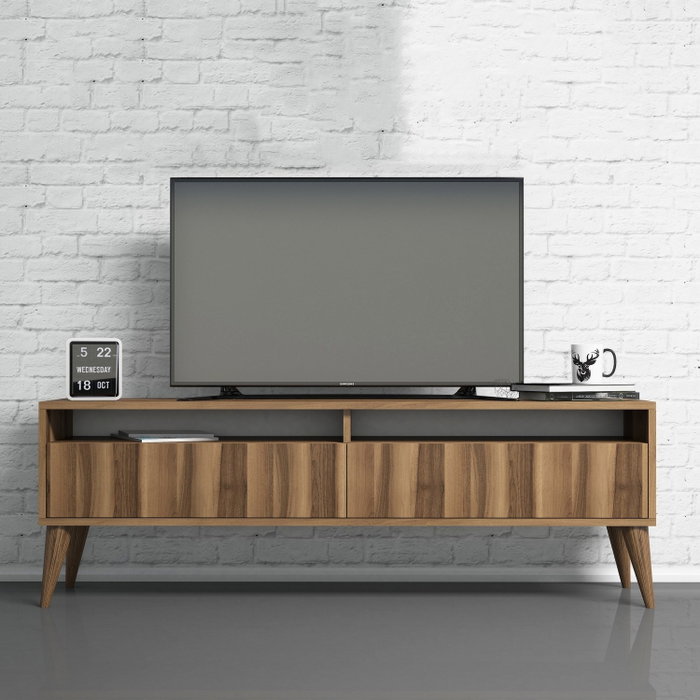 Hanah Home Best 2 - Mueble de TV Nogal Hanah Home Best 2 - Mueble de TV Nogal